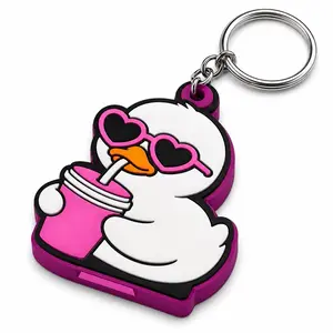 Rubber Duckie - Tab Keychain