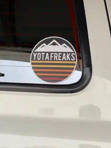 Retro Mtn Color Decal - Original Product Title for E-Commerce