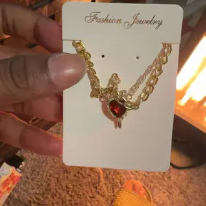 14K Gold Plated Heart Pendant Necklaces for Women Men, Zirconia Dagger Cross Pendant Necklace, Elegant Jewelry Gift for Couples