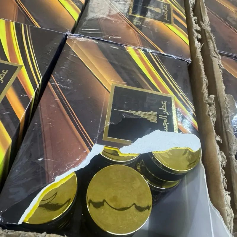 72 body Perfume Mixed Fragrance Aromatic Scents for Everyday Use in Gold and Black Packaging