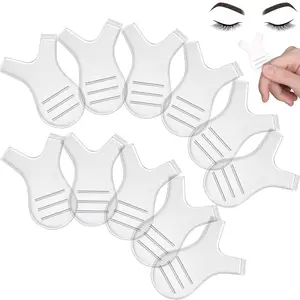 60 Pieces Y Comb Eyelash Lift Brush Eyelash Perming Brush Makeup Beauty Tool Supplies for Lash Grafting Extension