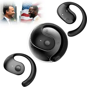 New Bluetooth wireless earphones Bluetooth Wireless Earphones for Christmas Gifts NEW Earphone Wireless Bluetooth 5.4 OWS Waterproof Sport Headsets Support Playing Music Headphones Noise Reduction Headphones with Mic