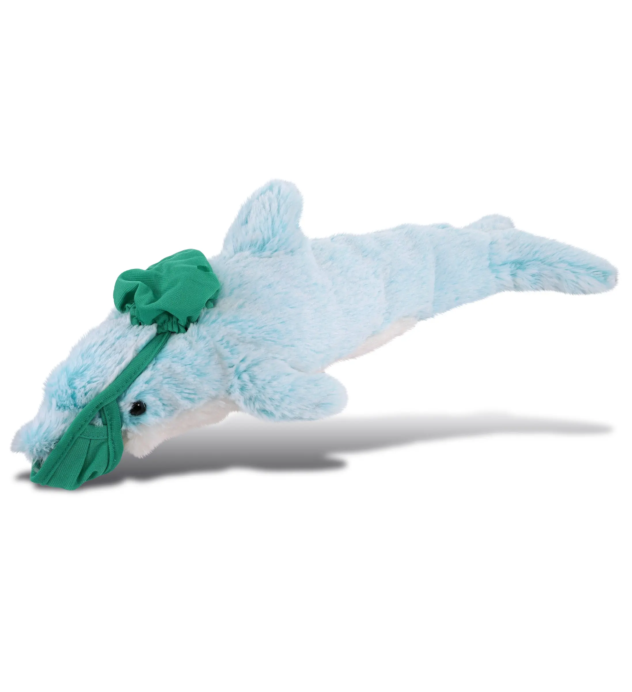 DOLLIBU Small Polyester Dolphin Plush Stuffed Toy - Doctor Outfit for Doctor Roleplay, Super-Soft Fluffy Stuffed Toy, Plush Stuffed Toys, Fluffy Stuffed Toys