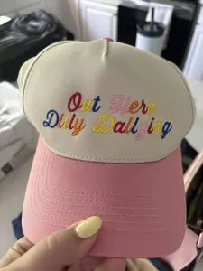 Out here dilly dallying Embroidered Hat unisex Hat Ideal Gift