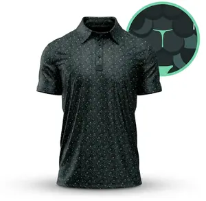 Whale Tail - Snake Skin Men's Polo, Master Tour Polo Shirt