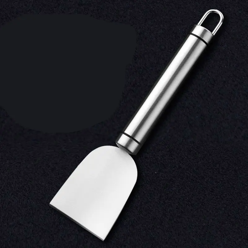 1pc Stainless Steel Multi-purpose Cleaning Scraper Barbecue Utensils Barbecue Accessories Bbq Tools Kitchen Refrigerator Tile Spatulla Grilling Accessories for Kitchen, Floor, Glass and More