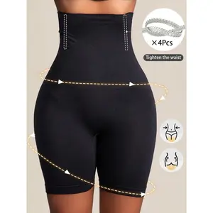 High Waist Shaping Shorts for Women Soft Stretch Comfortable Fit Smooth Silhouette Soft Seamless Shorts for Women High Waist Comfortable Stretch Fit Smooth Look