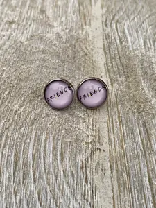 Friends earrings Friends jewelry Friends Gift
