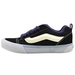 Vans Knu Skool Glow In The Dark Black Purple Men’s Size 9 , 10.5 women .Brand New