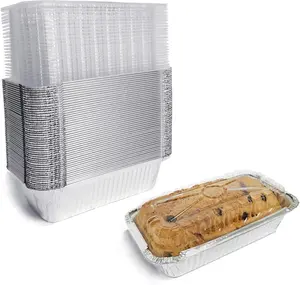 Aluminum Foil Disposable Bread Pans - Pack of 50