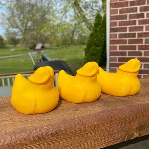 3 Pack Prank Dih Duck Miniature Figurine For Jeeps Dashboards