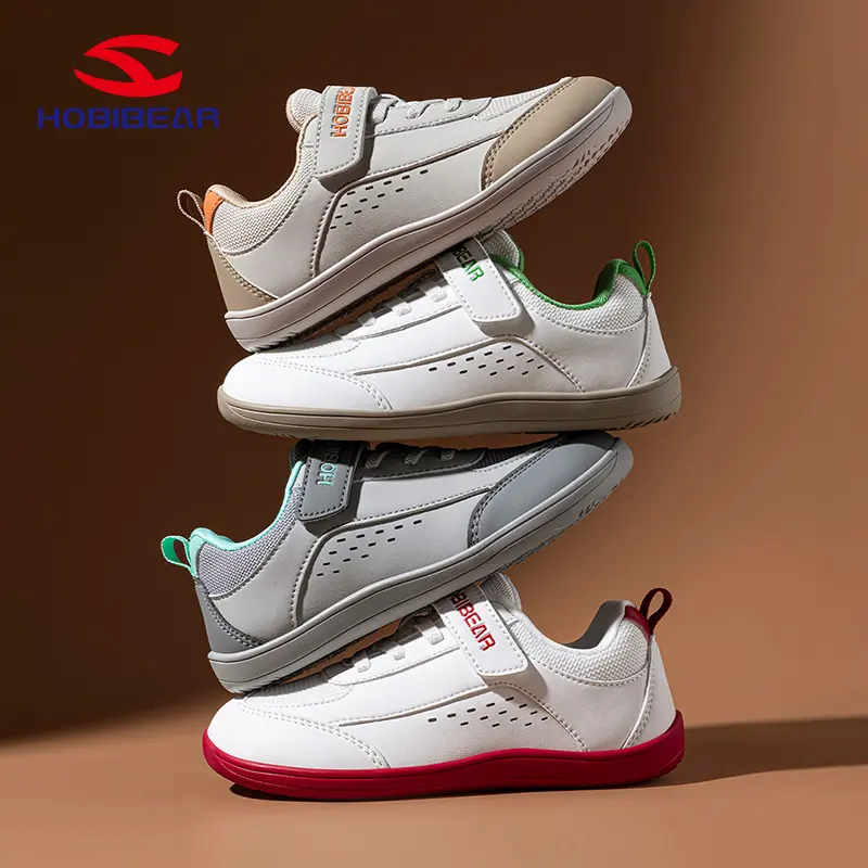 HOBIBEAR Women's Wide-Toe Breathable Velcro Sneakers, Spring/Autumn Campus Running Shoes, Women's Casual Trainers for Outdoor Athletic Activities, Sneakers For Women, Women's Sneakers