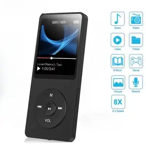 Bluetooth MP4 MP3 Lossless Music Player TFT LCD Display Walkman E-book Support TF Card Audio Recorder lossless sound MP3 player Compact Memory mp4 player