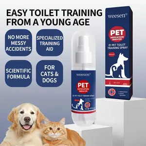 Dog Potty Training Spray | Go Here Puppy Pee Attractant Spray for Housebreaking Natural Formula Indoor & Outdoor 5 Fl OZ
