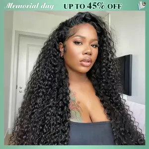 Cheetahbeauty 200% Density 99J Burgundy/Natural Black/Ombre T1B/4/27 Deep Wave Lace Front Wigs Human Hair 13x6 HD Lace Frontal Wigs Human Hair Lace Front Wigs Pre Plucked 99j Burgundy Deep Curly Human Hair For Women #tiktokshopmemorialday