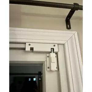 Sliding Door Lock for Sliding Glass Door,Security Door Locks for Sliding Patio Doors, (Measuring Your Doors Before Ordering, Lock Size 2.5 Inch Length, 1.5 Inch Width)