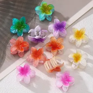 Hawaiian Mini Flower Hair Claw Clip