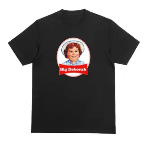Funny T Shirt, Big Deborah, Unisex, Size LargeBlack, joke, Little Debbie
