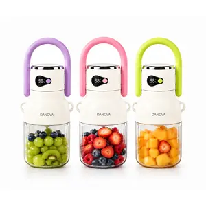 DANOVA Portable Blender for Smoothies & Protein Shakes | 33 oz BPA-Free Juicer Cup with 70 W Motor, USB Rechargeable Blender for Fitness, Breakfast, and Healthy Drinks