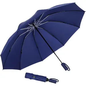 Umbrella Windproof Compact Travel Umbrella Auto Open Close for Rain
