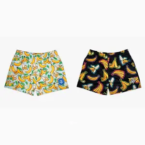 Baseball Lifestyle 101 Banana Youth Shorts (Unisex) - Black Edition | Lightweight & Breathable | Streetwear Summer Shorts for Casual & Outdoor Style | Perfect Gift for Him