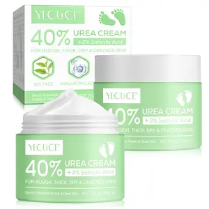 YECUCE Urea Gentle Moisturizing Cream 150g/2 bottles, Daily Hydrating Moisturizer, rich in aloe vera, hyaluronic acid, salicylic acid and other skin care ingredients. This summer skin moisturizer is designed for dry and flaky skin, providing hydration