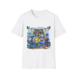 T-Shirt — "Targeted Individual" Submarine Cartoon Design
