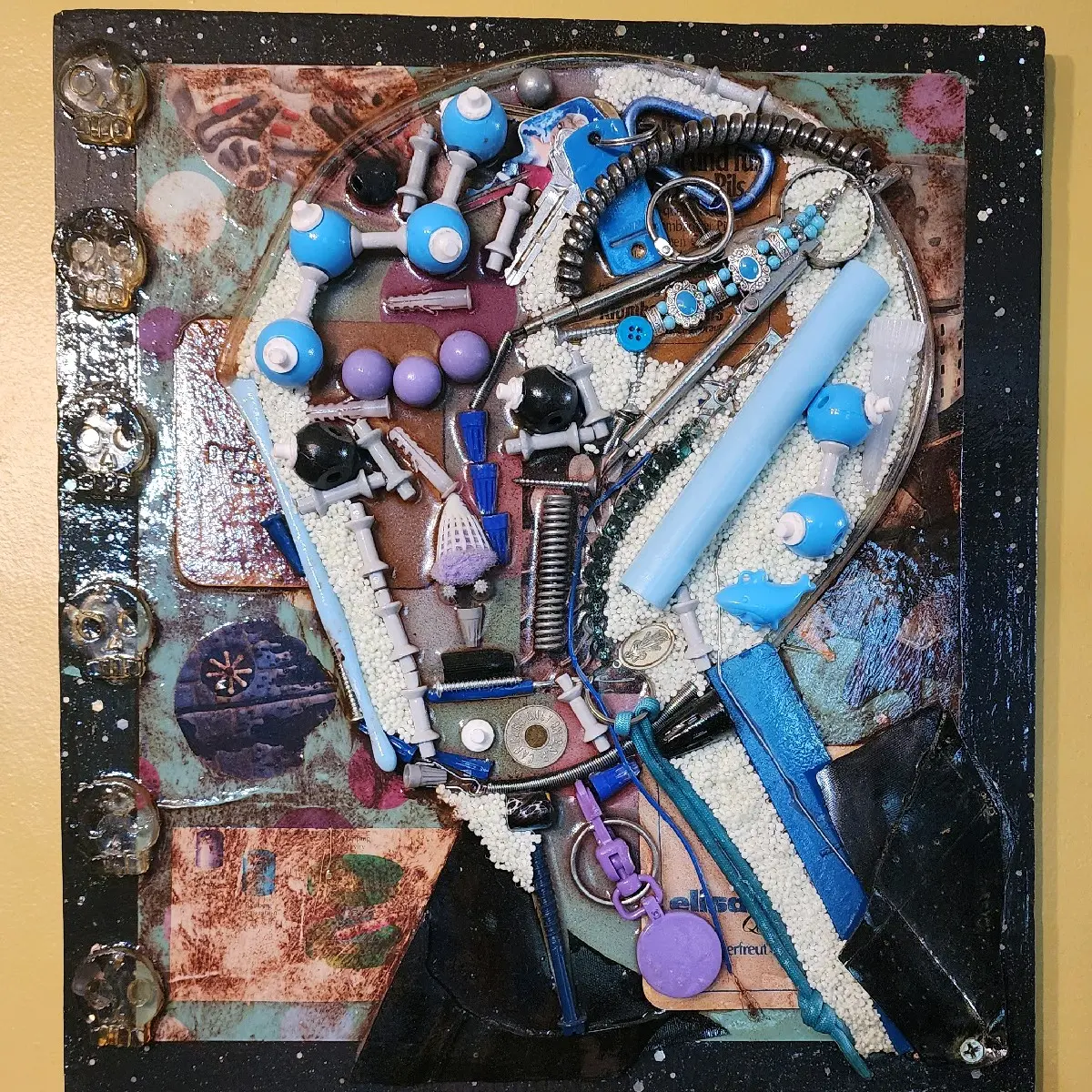 "Nebula" - Mixed Media Art