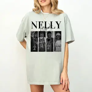 Nelly 90s Vintage Rap Inspired Shirt – Unisex Graphic T-Shirt, Sweatshirt & Hoodie USI