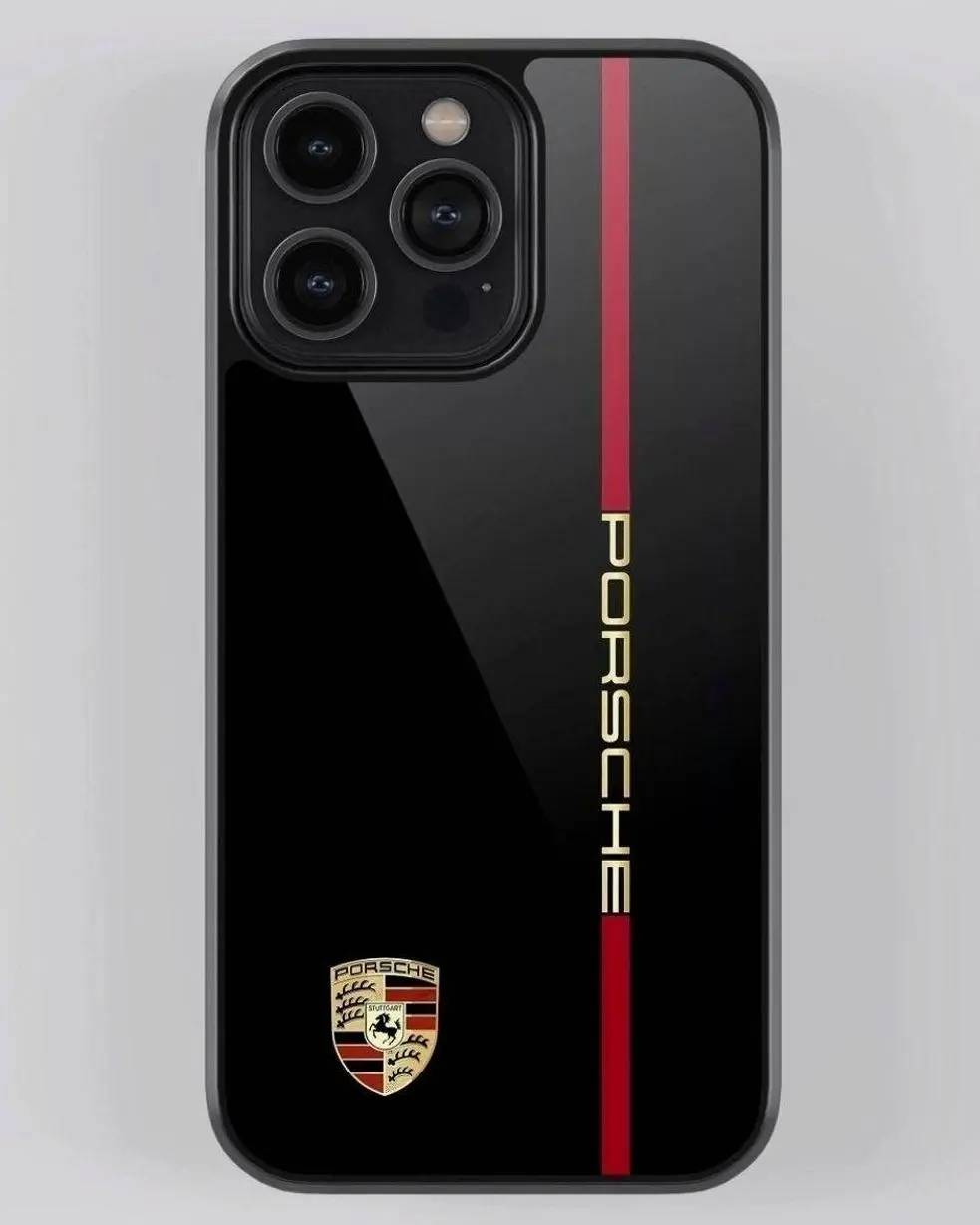 Porsche Sports Car iPhone Case for iPhone 16, 15, 14, 13, 12, 11 Pro Max, X, XR, XS Max, 8, 7 Plus
