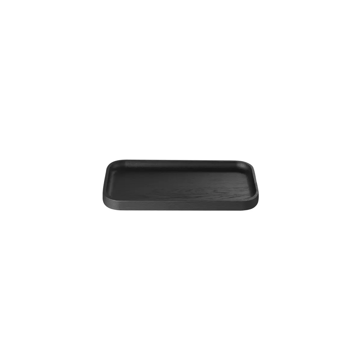 Blomus 64532 OKU Wood Rectangular Tray - Black, Small, Kitchen & Tableware Serving Tray, European