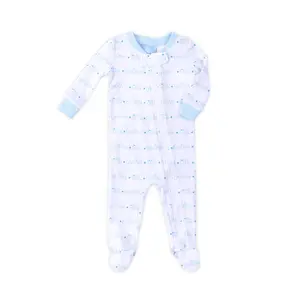 Little Brother Zip Sleeper - Soft Pajamas for Baby Brother with Matching Sibling Options