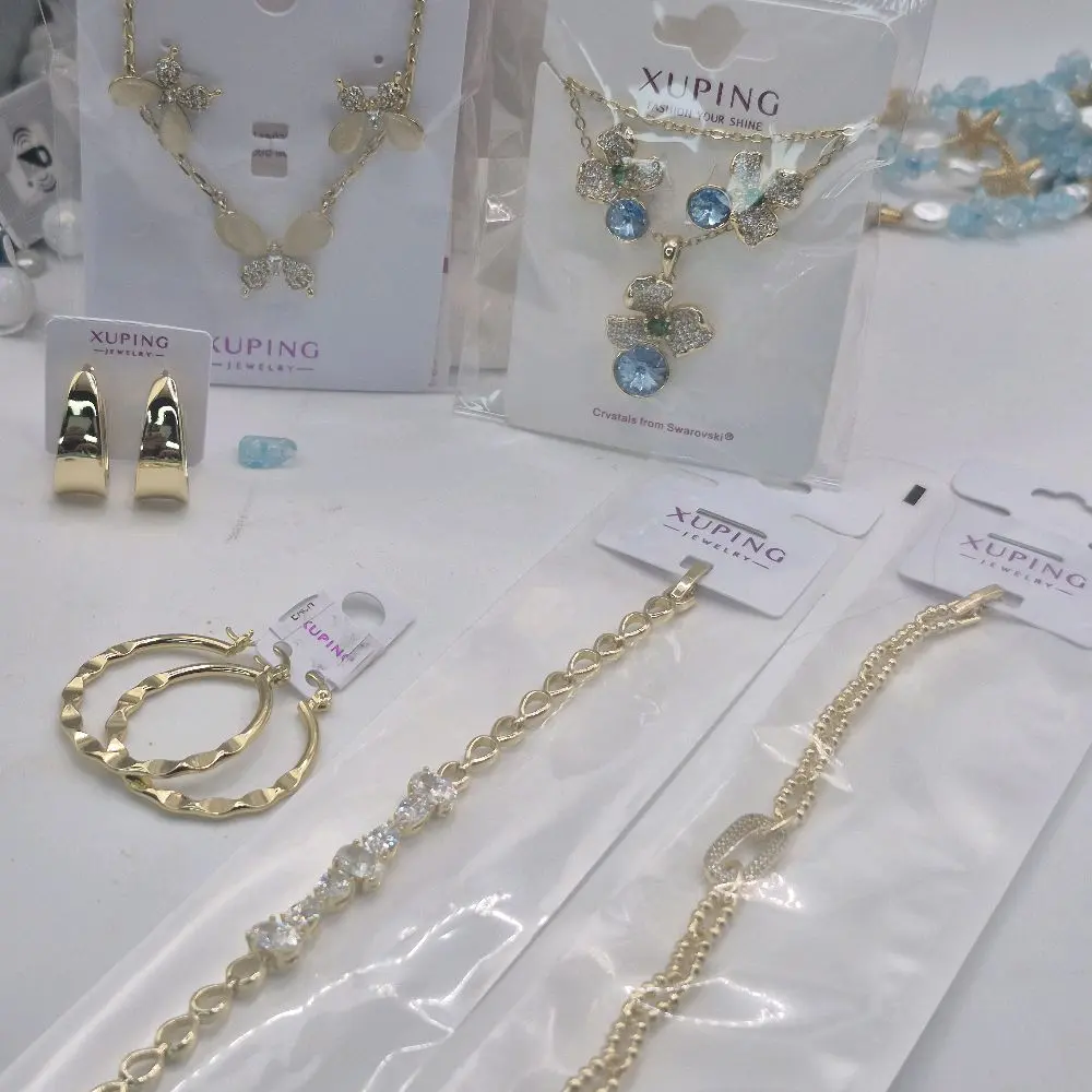mayoreo bundle 6pcs plated gold 14k