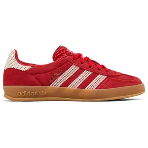 adidas Gazelle Indoor Better Scarlet Wonder White Gum JI2756 Women's Fashion Shoes New
