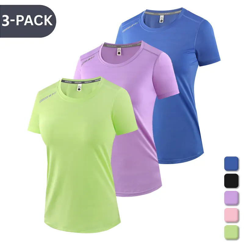 Fluorescent green + purple + blue