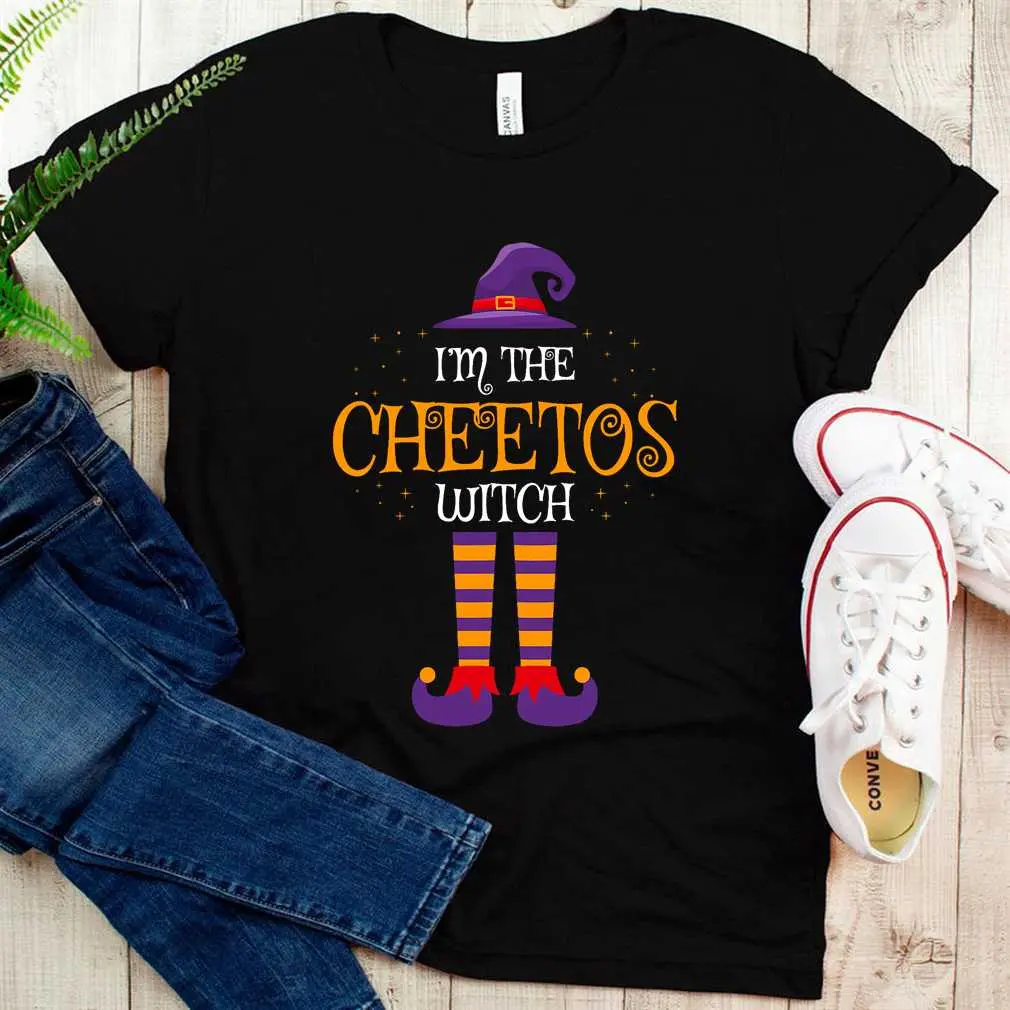 I’m The Cheetos Witch Halloween Family Matching Costume T-Shirt_1