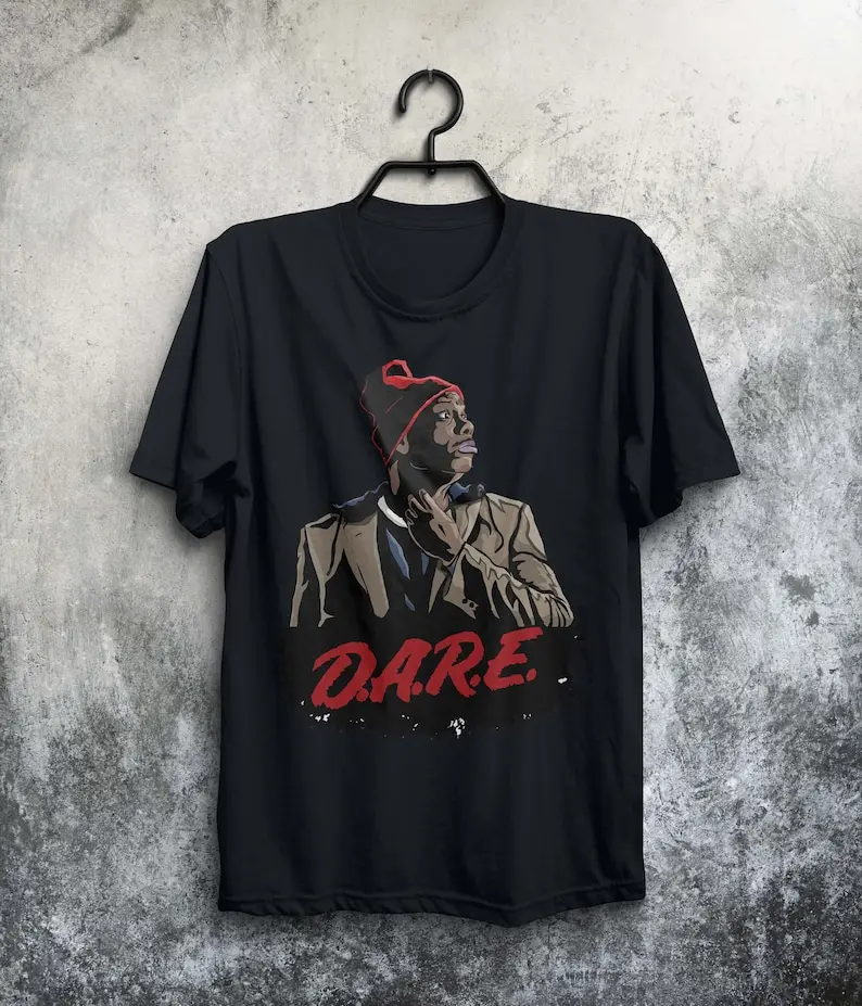 Dave Chappelle Tyrone Biggums D.A.R.E. Parody Art T-Shirt