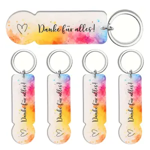 5pcs Acrylic Shopping Trolley Tokens, Key Chains, Removable Shopping Chip Key Ring for Disassembling Shopping Trolley for Graduation, Wedding, Christening, Birthday, Bulk Wedding Tokens, Reusable Trolley Keychain, Essential Gift for Shoppers
