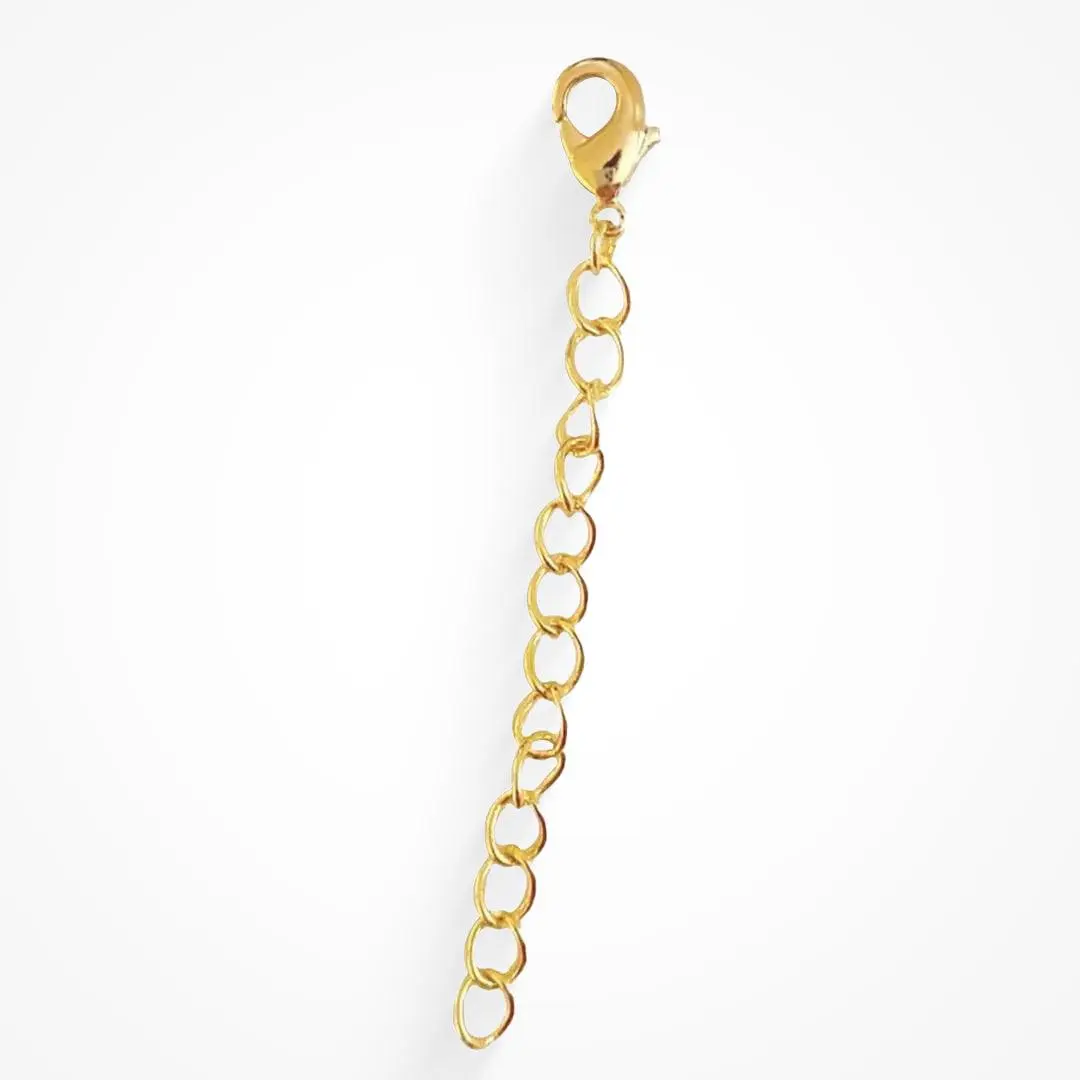 EVRY JEWELS Gold or Silver PlatedChain Extender Plated Women's Hypoallergenic EVRY JEWELS Gold or Silver PlatedChain Extender