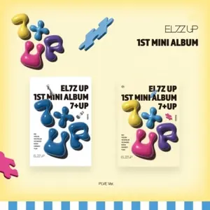 El7z Up - 7+Up - PLVE Version - Random Cover - incl. Image Card, Photocard, Lyrics, Mini L Holder, Sticker + Digital Photocard  [DISCLESS DIGITAL] Photos, Stickers, Asia - Import