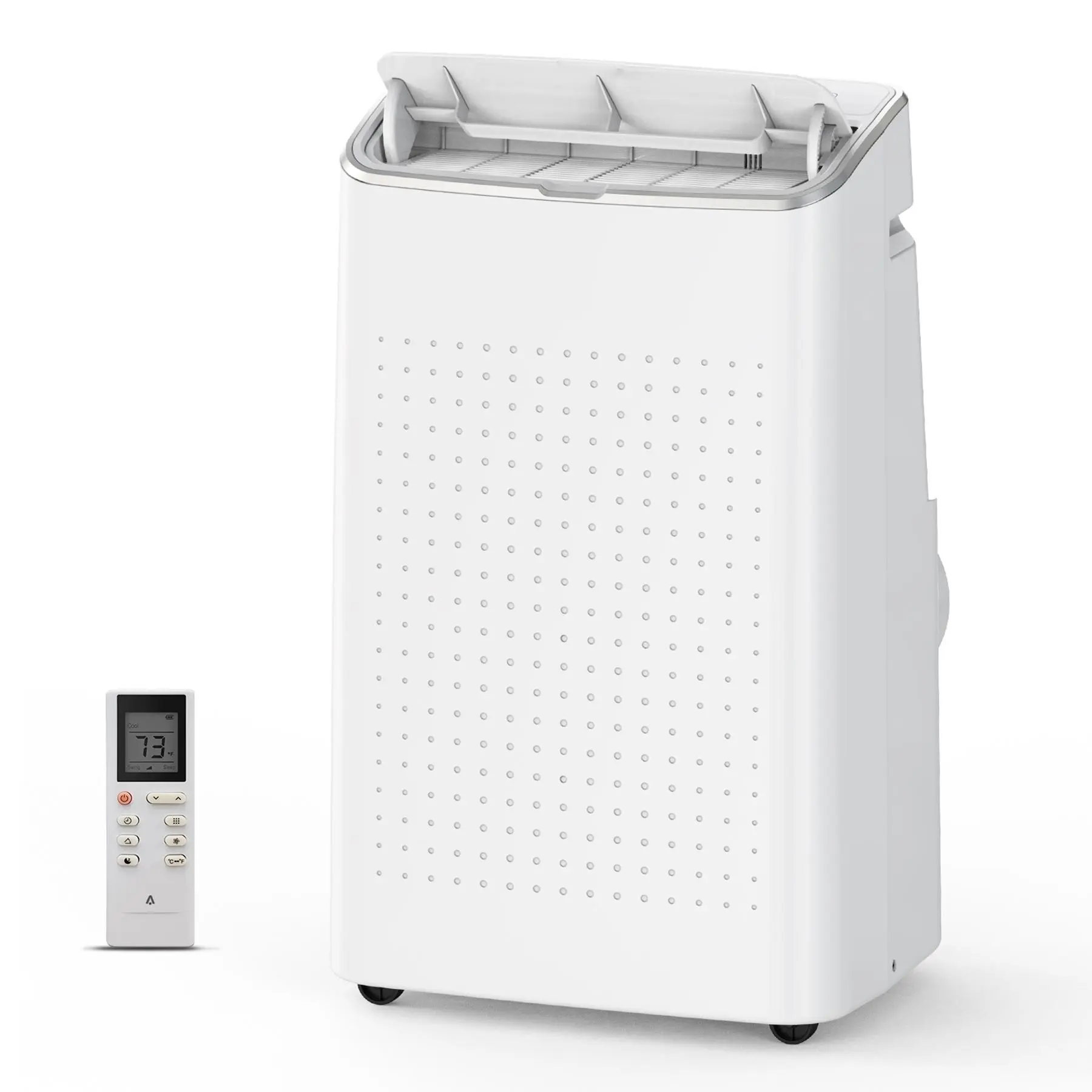15,000BTU ASHRAE Portable Air Conditioner, Powerful AC Unit with Fan & Dehumidifier Mode, Window Mount Exhaust Kit Included Appliance Cooling