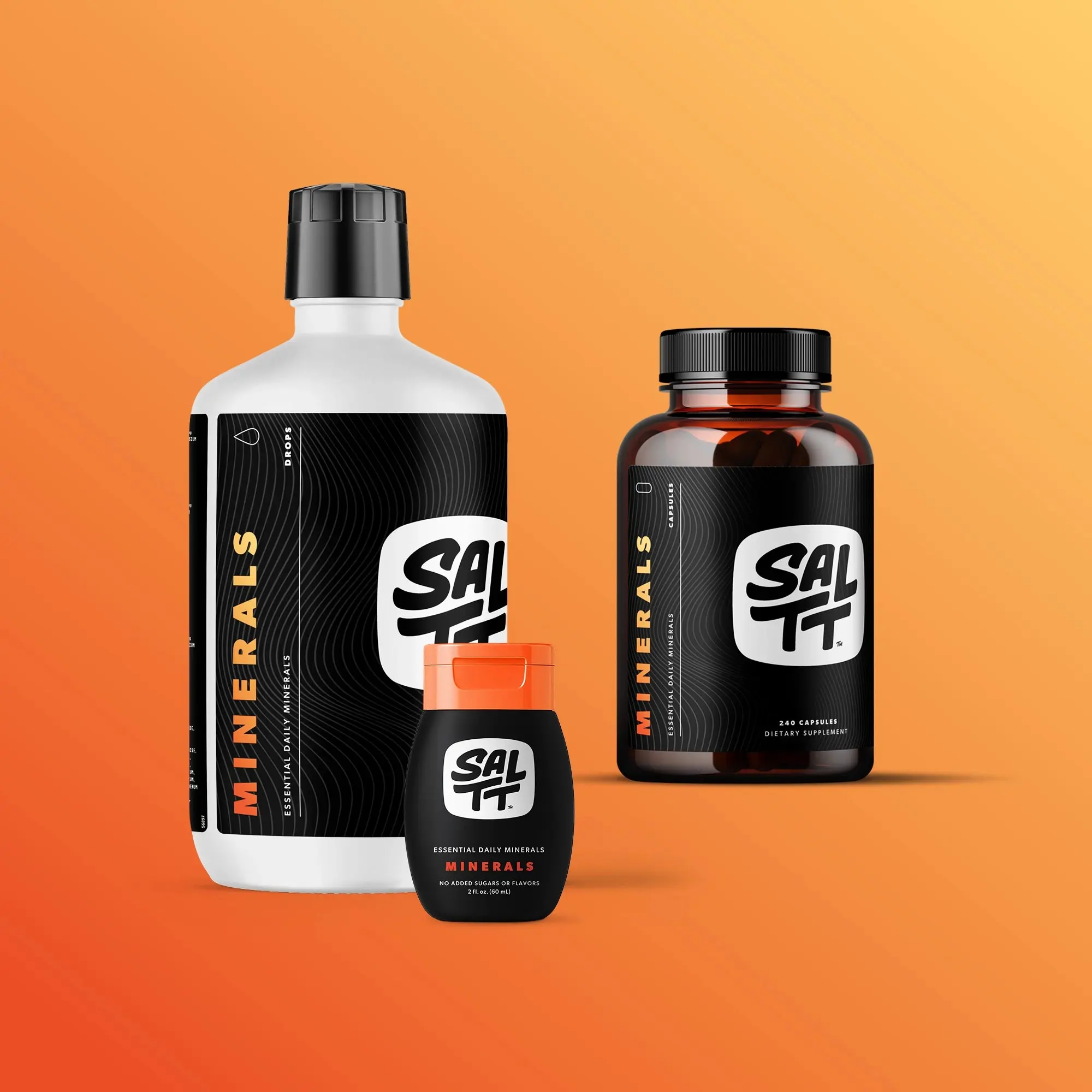 SALTT Electrolytes - Minerals (drops and capsules)