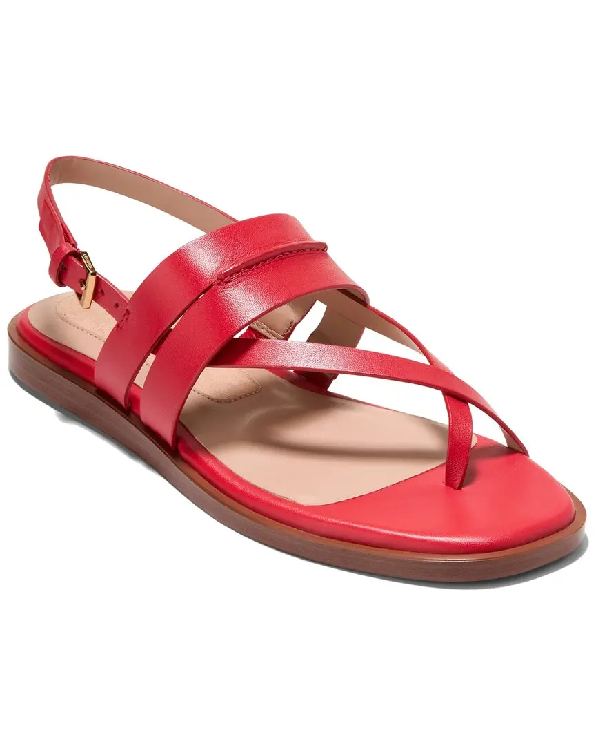 Cole Haan Go-To Estella Flat Leather Thong Sandal