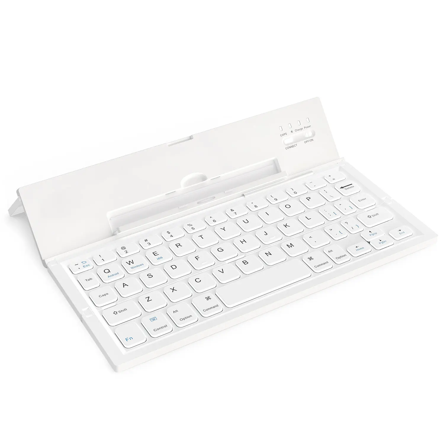Wireless Three-System Bluetooth Folding Keyboard for Mobile Phones and Tablets, Wireless Mini Keyboard