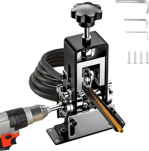 Manual Wire Stripping Machine  Wire Stripping Copper Wire Stripper Drill Portable Wire Stripper Electric Wire Stripping Tool for 0.04"-1" Scrap Copper Recycling