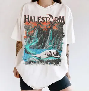 Halestorm Shirt - Everest Tour 2026 Tee, Female Rock Legend Energy & Heavy Riffs, TikTok Viral Fit