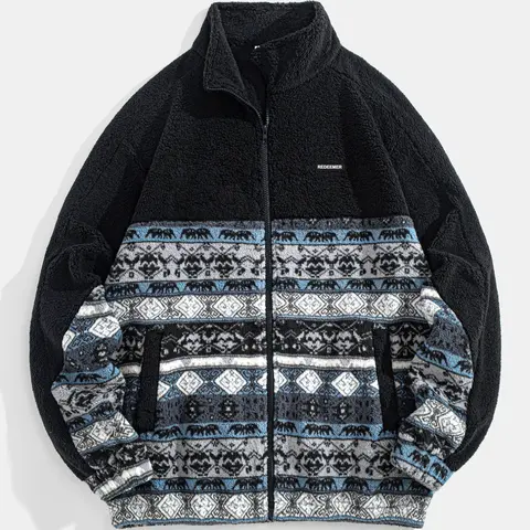 Men's Fleece Lined Winter Jacket, Warm Fashion Design, Perfect for Cold Weather, Comfortable Daily Wear Outerwear, Thermal Lined Jacket