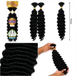 Zury Ultra Deep Bulk Human Hair – Boho Loc / Braiding Hair