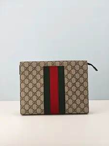 Pre-owned GG Supreme Canvas Clutches & Wristlets Gucci Ophidia GG Toiletry Case【475316 2149】