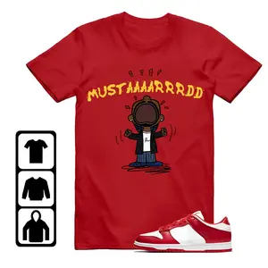 Quirky Cartoon Tee Inspired by "Mustard Moments" – A Playful Nod to Iconic Creativity and Style! Hoodie, Sweater